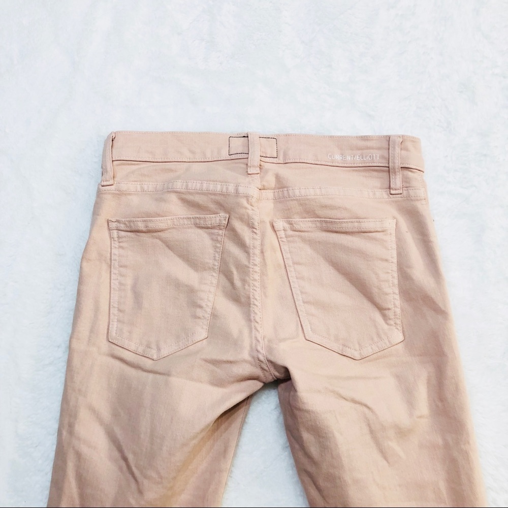 Current Elliot light pink skinny jeans - Picture 3 of 4